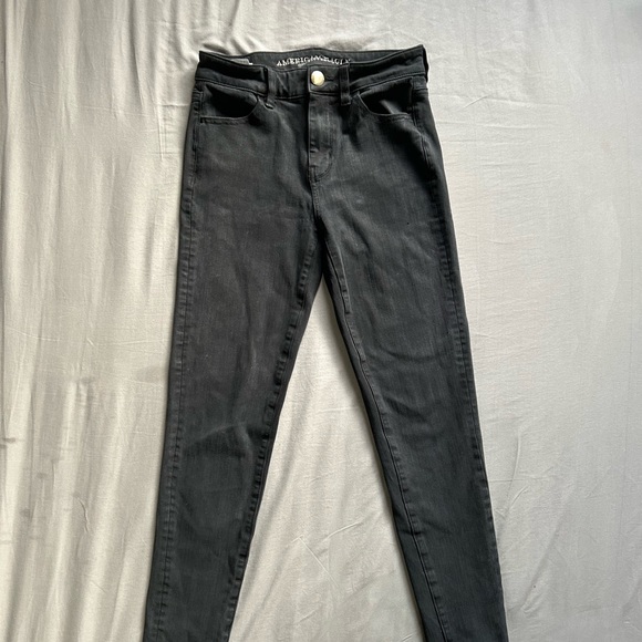 Black American Eagle Jeans - Picture 5 of 8